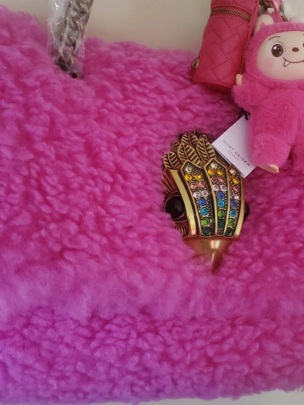 Rare soldout Kurt Geiger macro kensington and lip stick holder